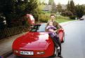 1992: Porsche-Fans - Christopher Mies mit Vater Peter